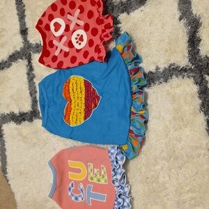 Lot Of Martha Stewart And Top Paw Dog Dresses